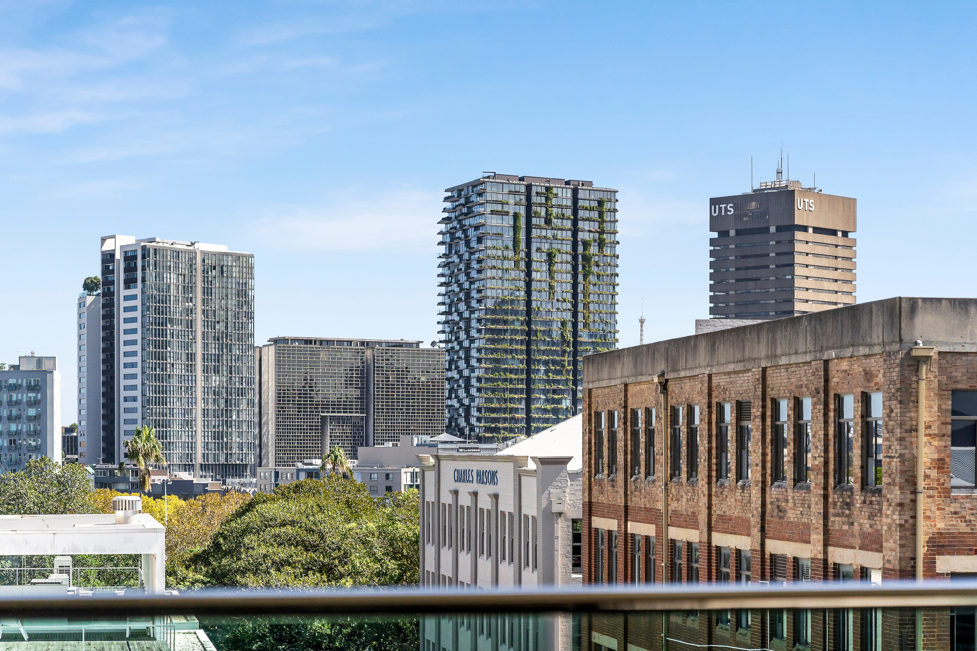 Balcony  View - One Bedroom Apartment - Urban Rest - Elizabeth St Apartments
