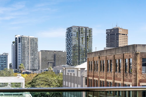 Balcony  View - One Bedroom Apartment - Urban Rest - Elizabeth St Apartments