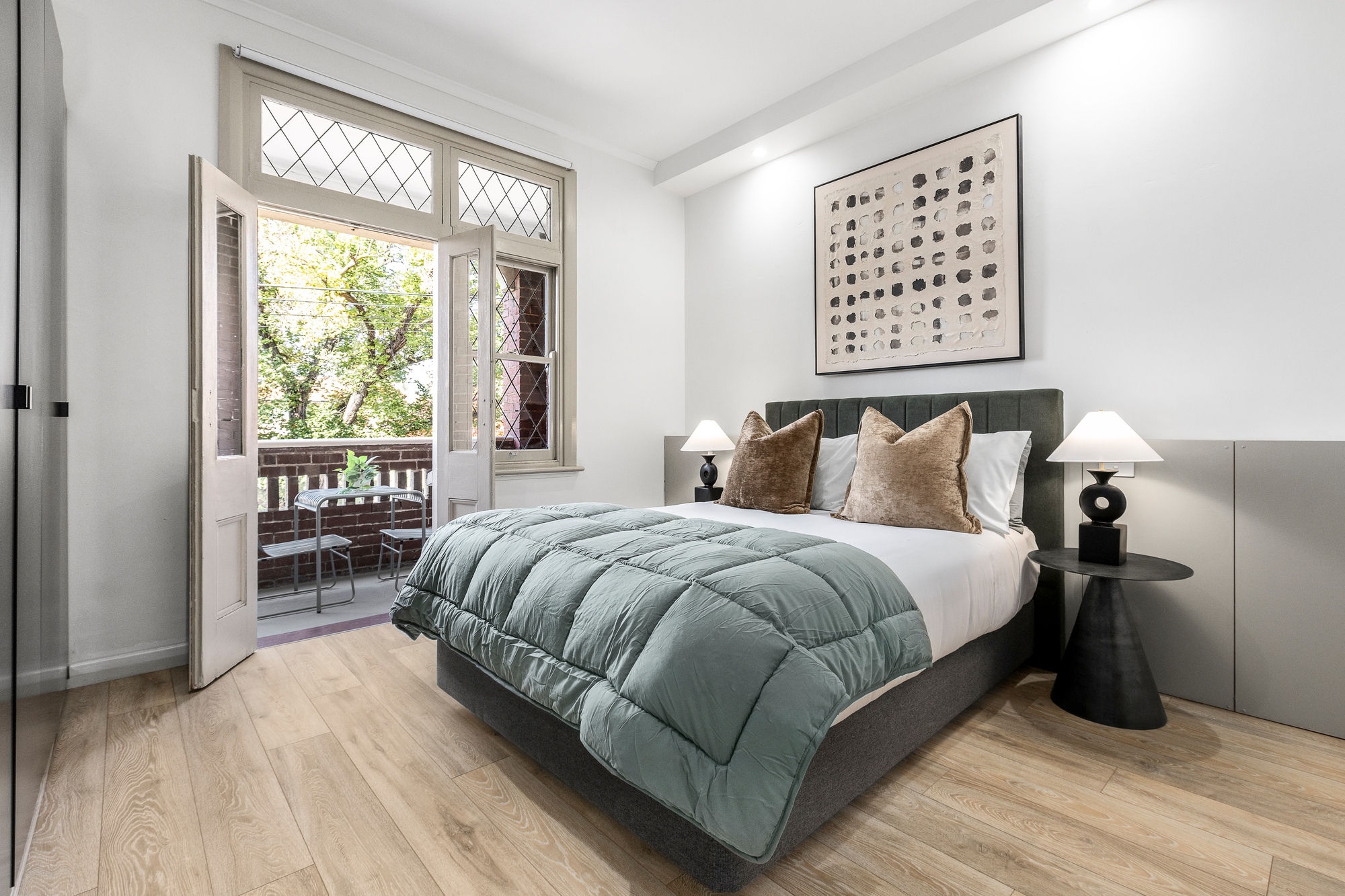 Bedroom - Simpson Street Apartments by Urban Rest - Melbourne