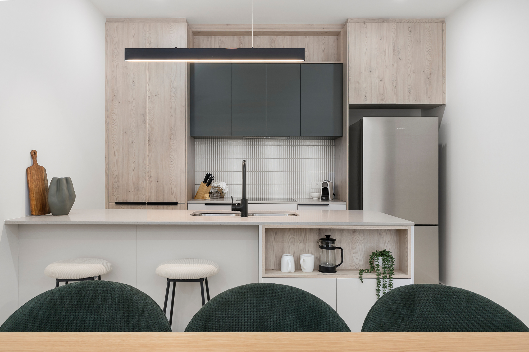 Kitchen - The Otto Apartments by Urban Rest - Adelaide