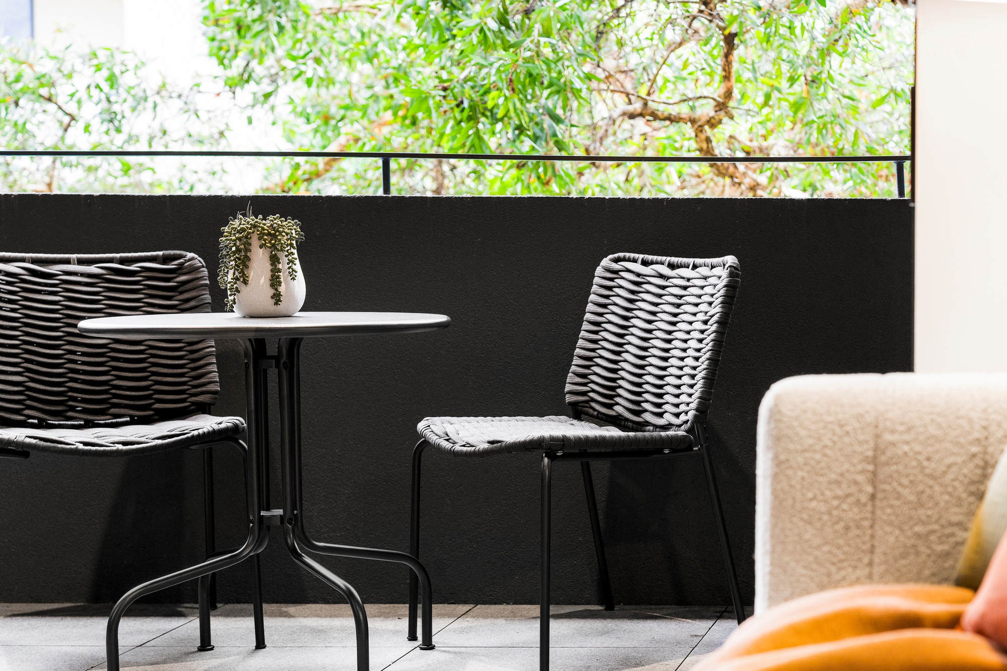 Balcony - Hall Street Apartments - Urban Rest