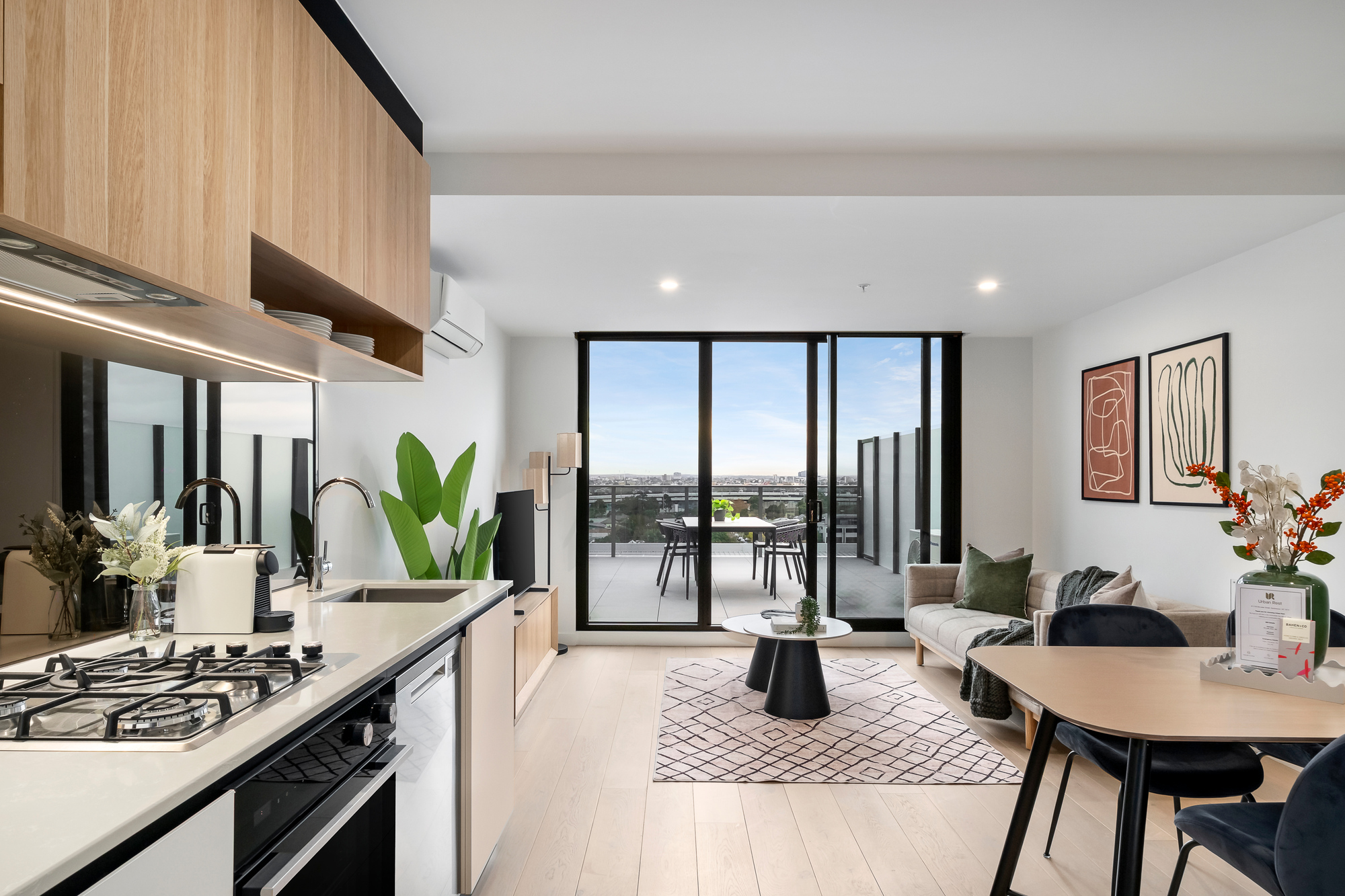 Living - Hobson Apartments by Urban Rest - Urban Rest