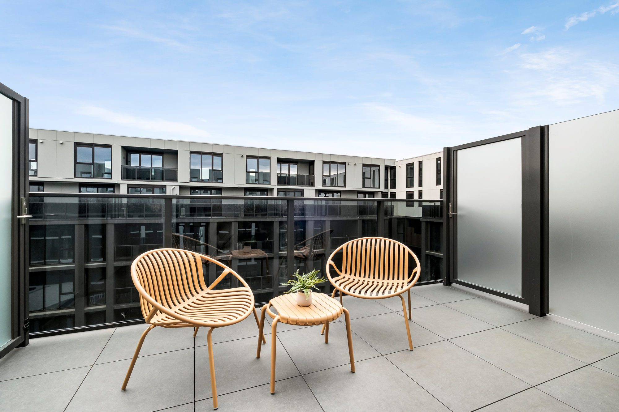 Balcony - Hobson Apartments by Urban Rest - Urban Rest