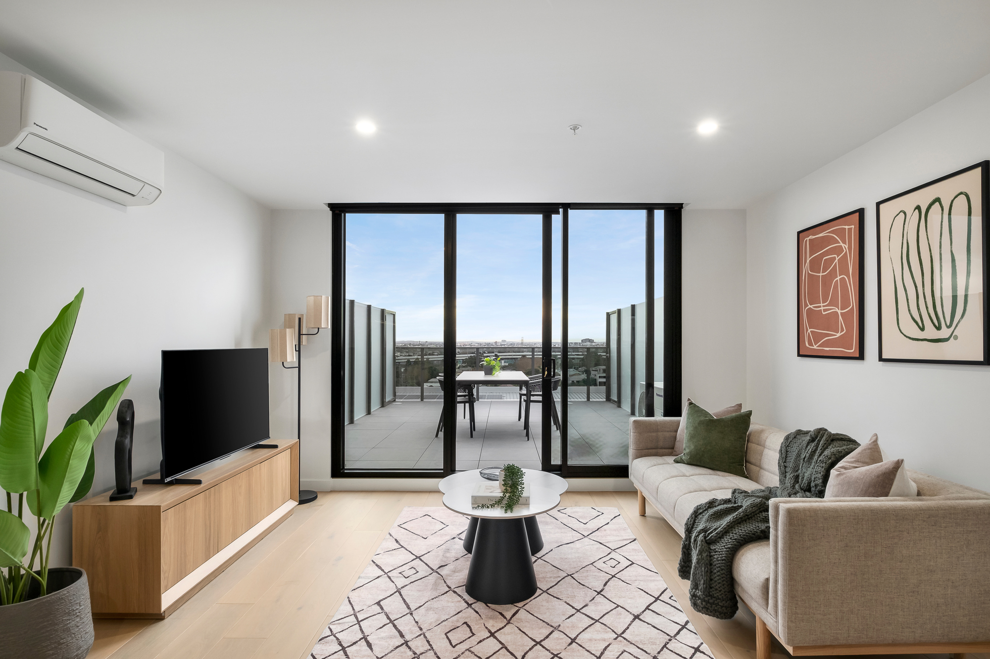 Living - Hobson Apartments by Urban Rest - Urban Rest