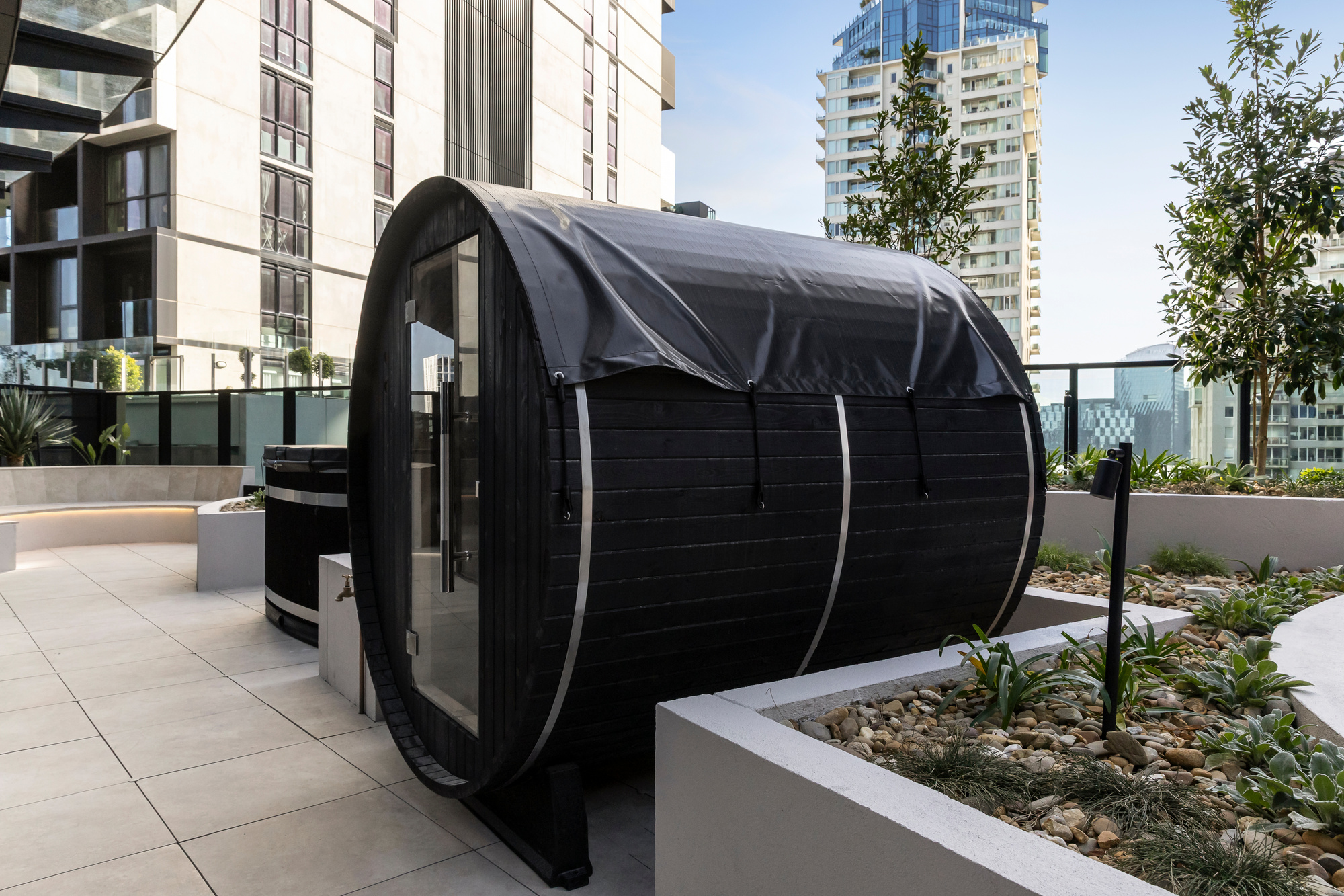 Sauna - City Road Apartments by Urban Rest - Urban Rest