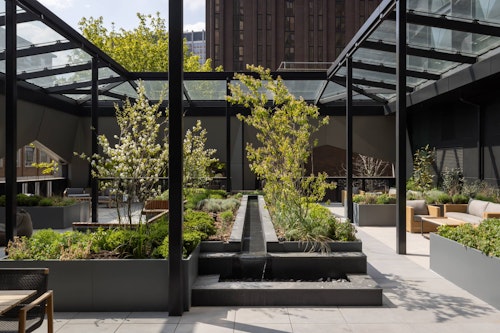 Outdoor Lounge - Croydon Central Apartments - Urban Rest