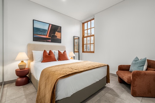 Bedroom - Elizabeth Street Apartments - Urban Rest