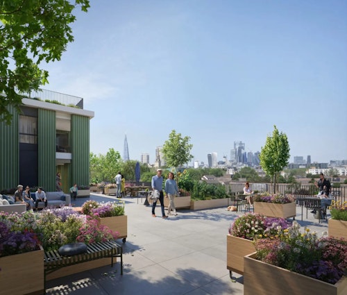 Rooftop Terrace - Urban Rest Bermondsey - Urban Rest