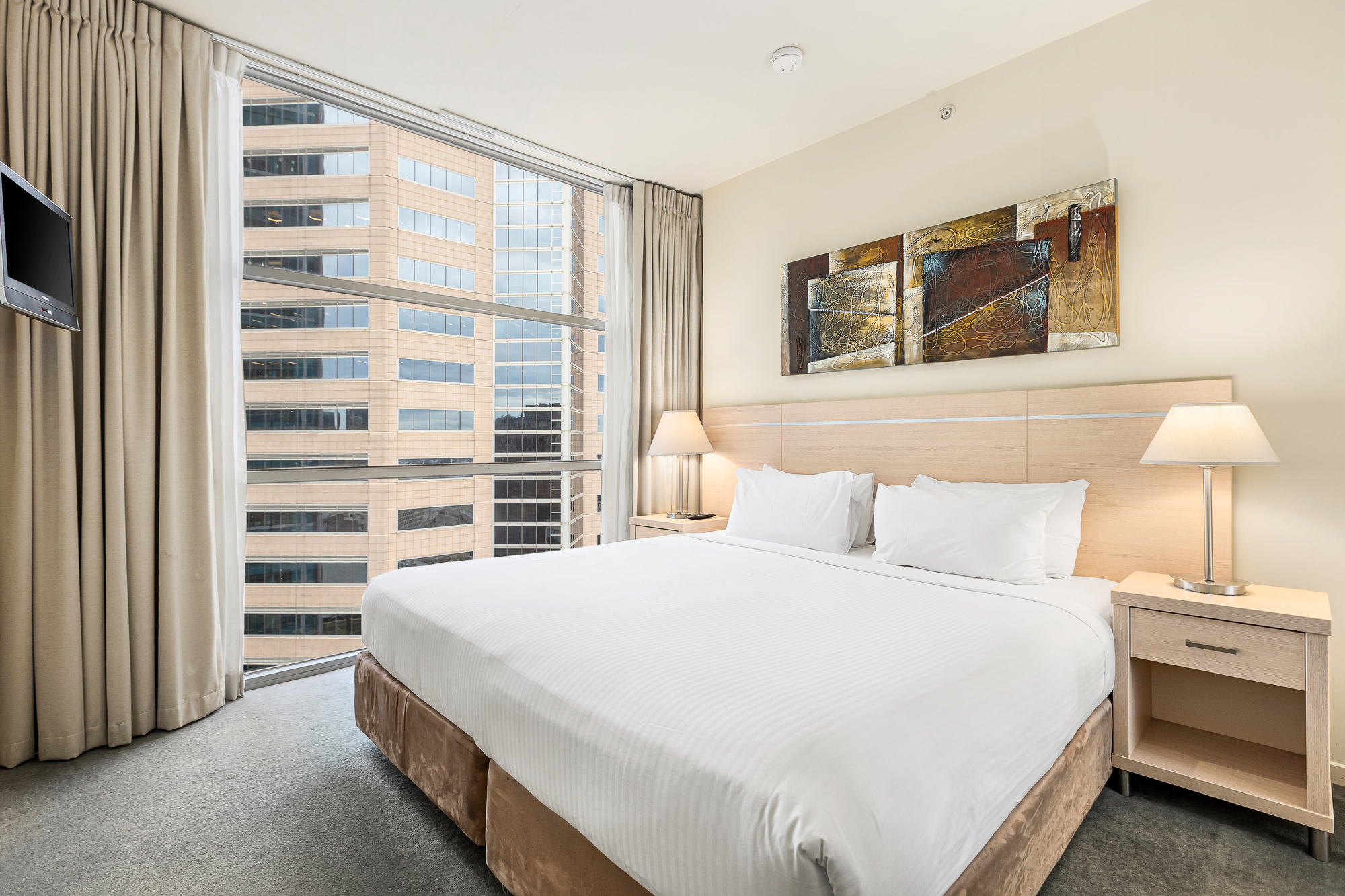 Bedroom - Nolo Apts. Lonsdale Street - Urban Rest
