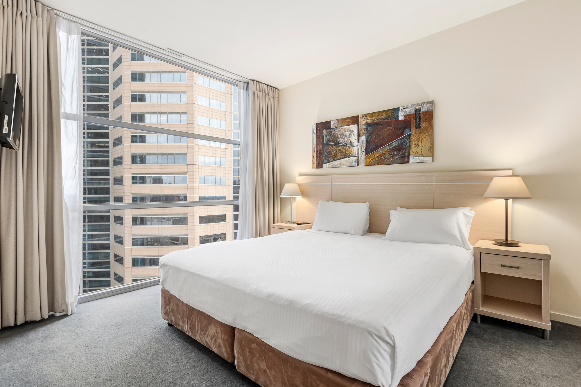 Bedroom - Nolo Apts. Lonsdale Street - Urban Rest