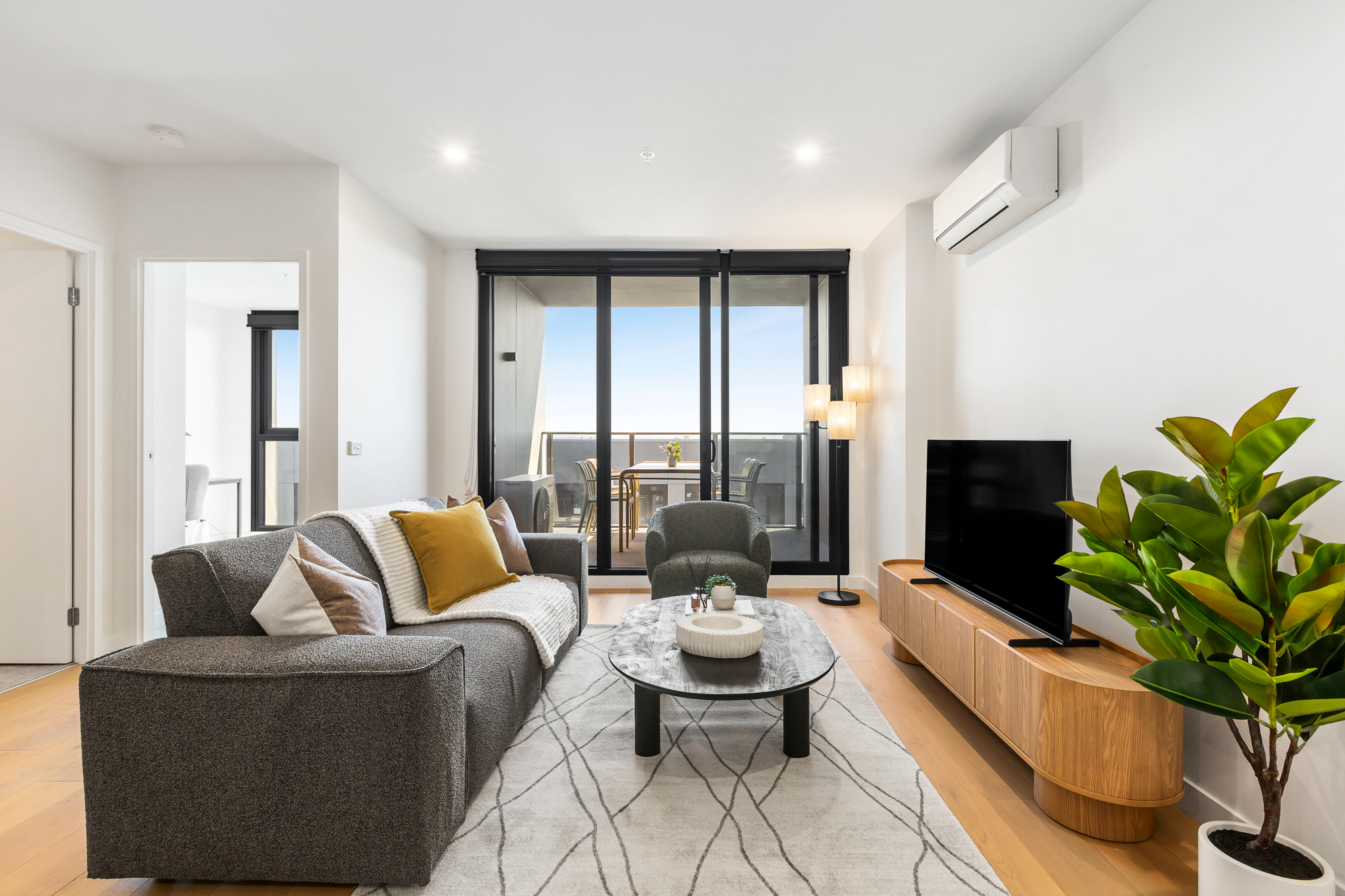 Living - Hobson Apartments by Urban Rest - Urban Rest