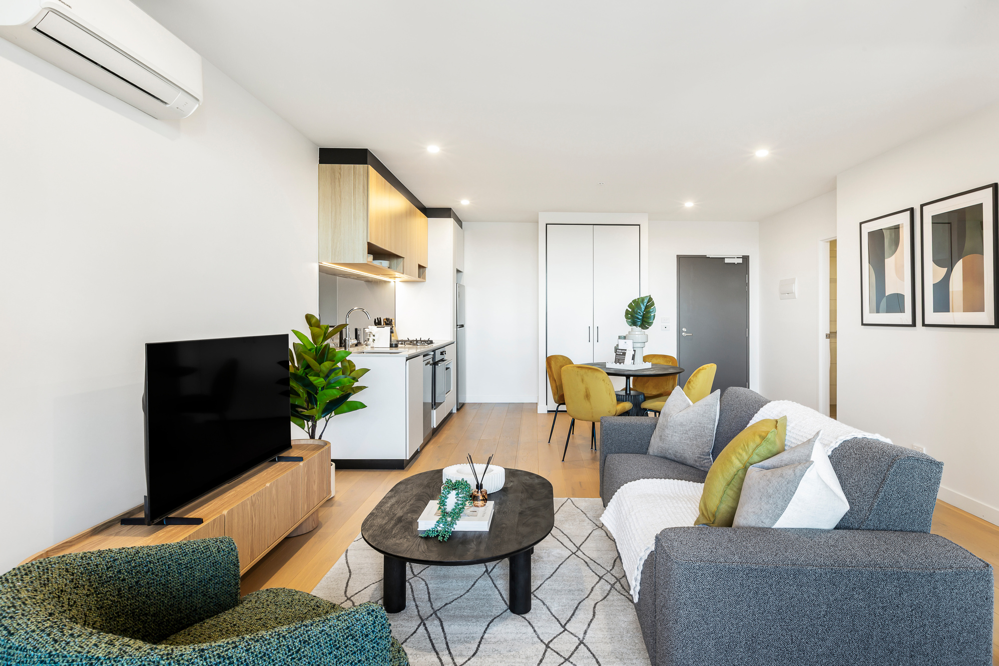 Living - Hobson Apartments by Urban Rest - Urban Rest