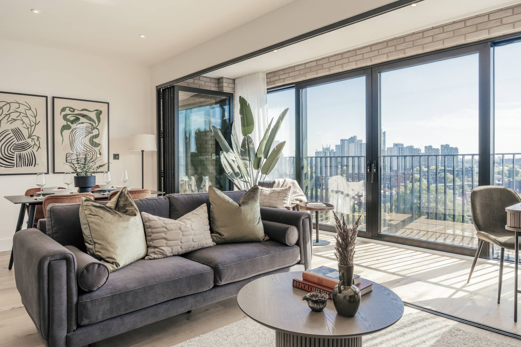 Living area - Two Bedroom