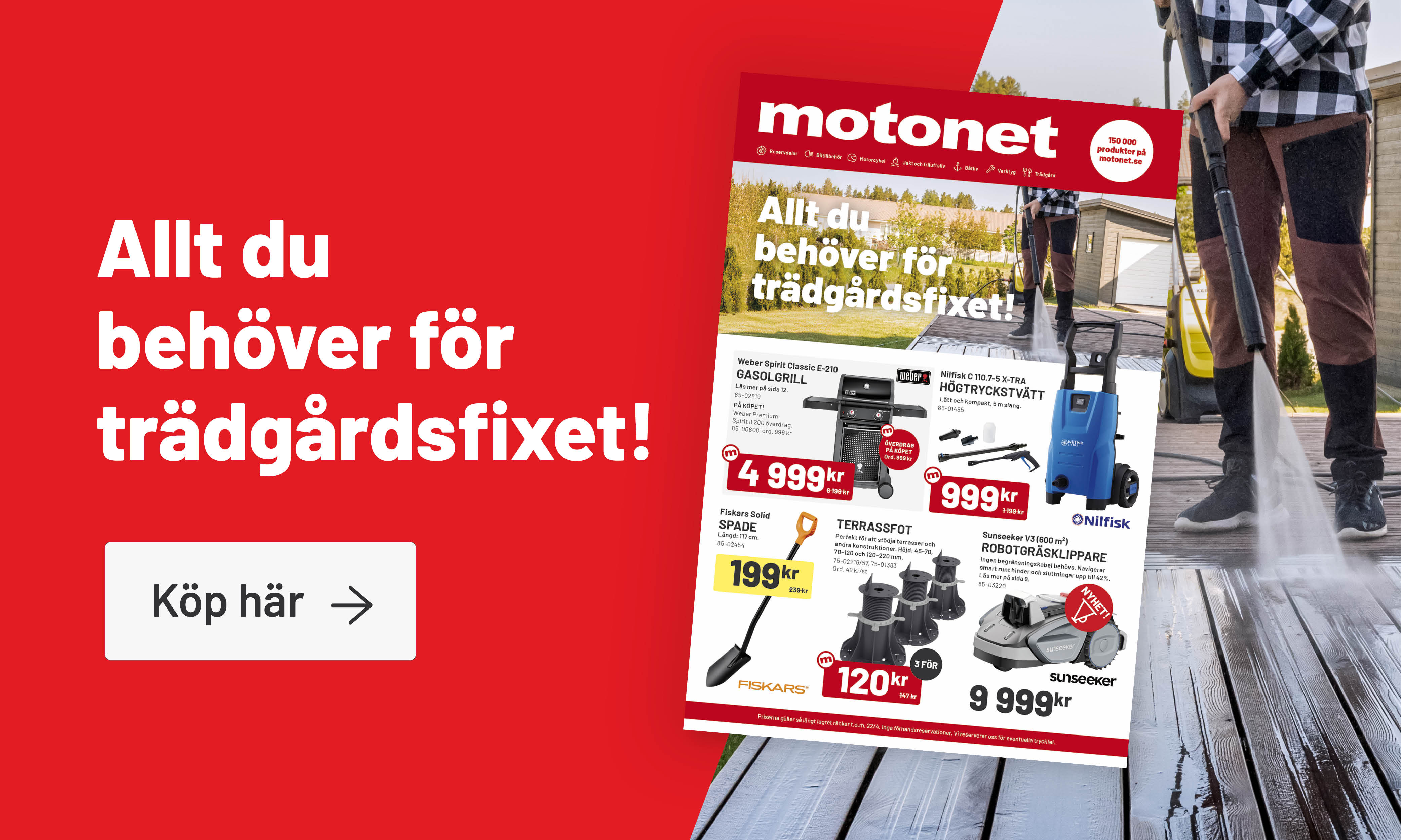 Allt du behöver för trädgårdsfixet