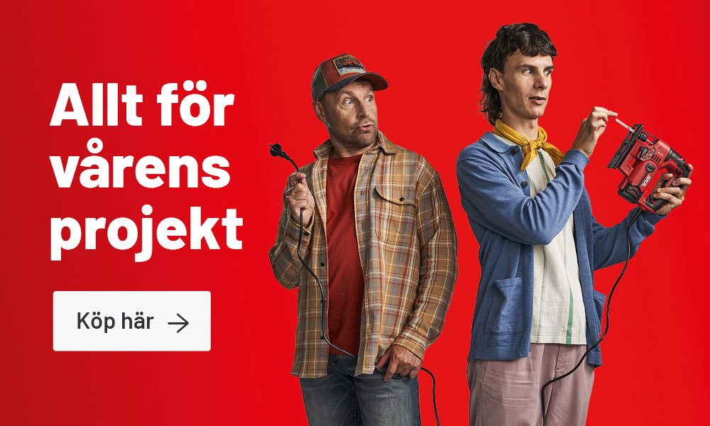 Produkter för vårens alla projekt