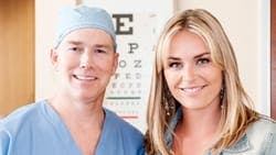 Lindsey Vonn, World’s Best Female Skier has Eyesight Corrected at Maloney-Shamie Vision Institute