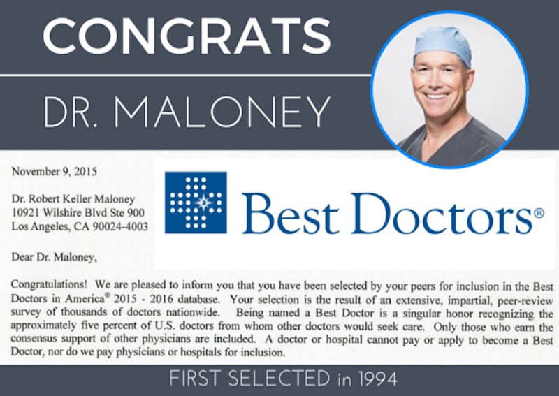 Dr. Maloney wins Best Doctor in America award 2015-2016