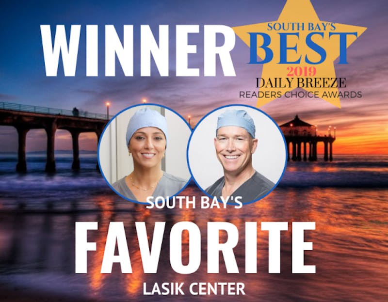 Optometrists of Maloney-Shamie-Hura Vision Institute awarded South Bay's Best Lasik 2019 award