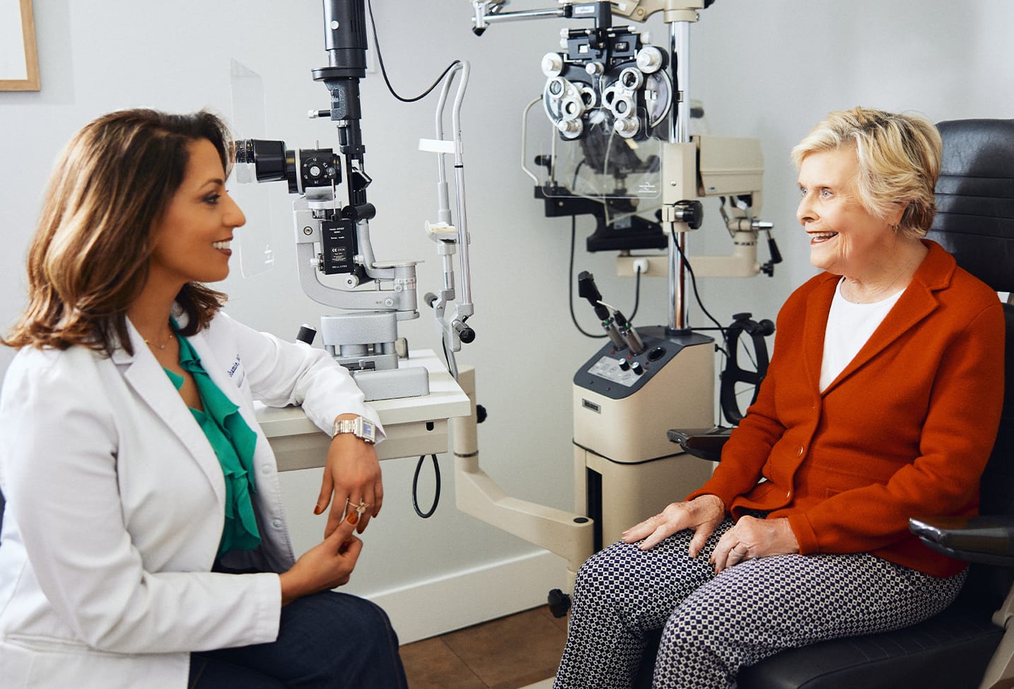 Doctor with a patient 