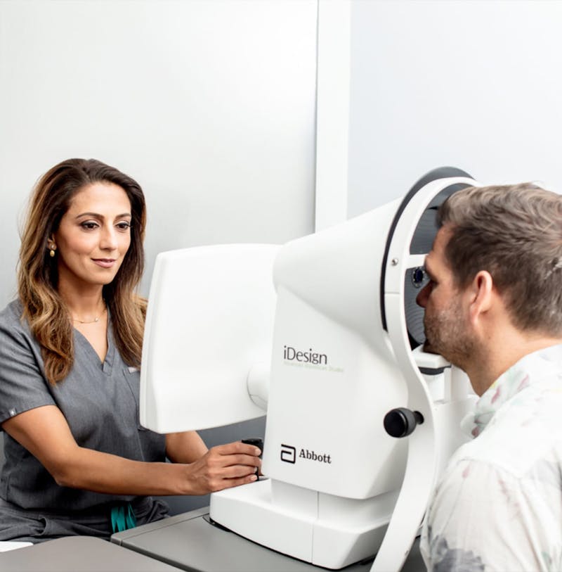 Doctor with a patient