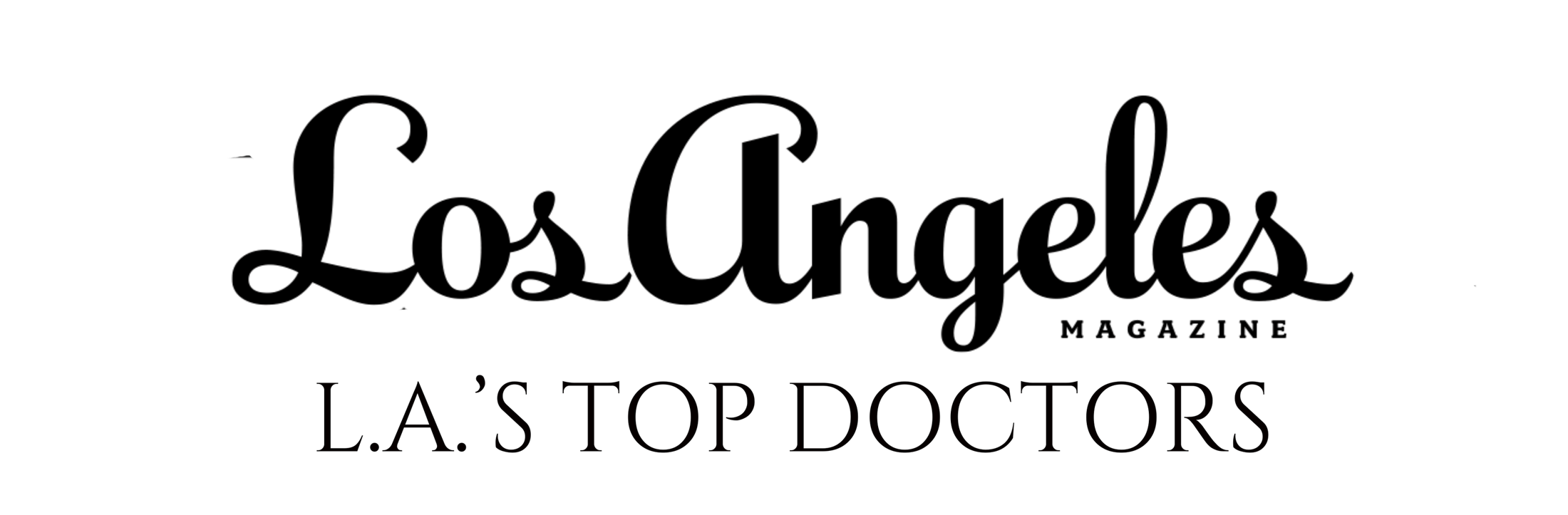 Los Angeles Magazine's top doctor logo