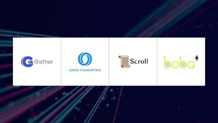 Gather, Oasis, Scroll and Boba indexed by Covalent