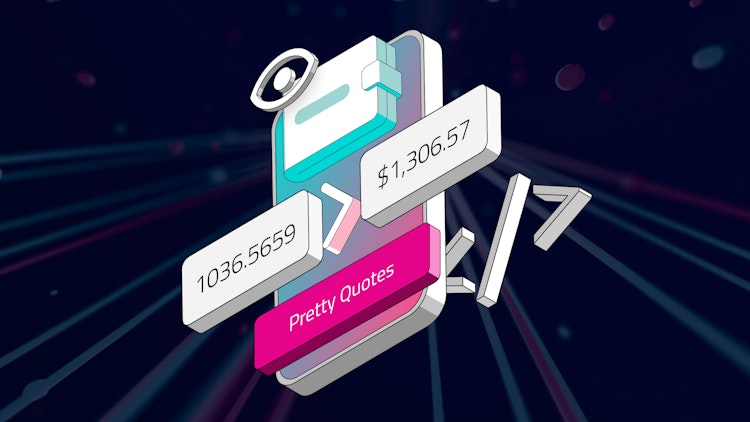 Covalent's fiat currency crypto transaction quotes