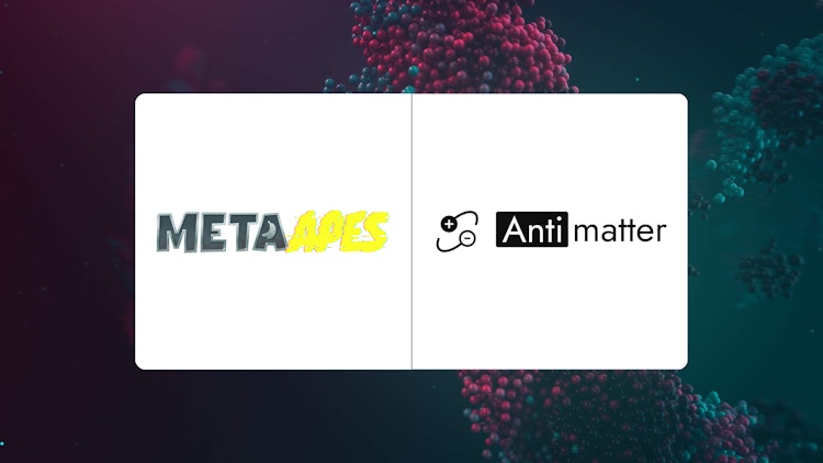 Meta Apes and Antimatter Finance indexed by Covalent
