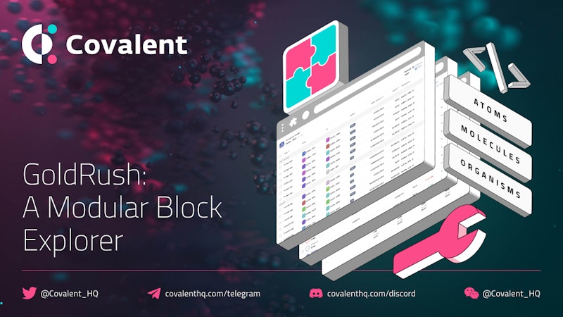 Modular Block Explorers GoldRush: Reimagining a Modular Block Explorer | Blog | GoldRush