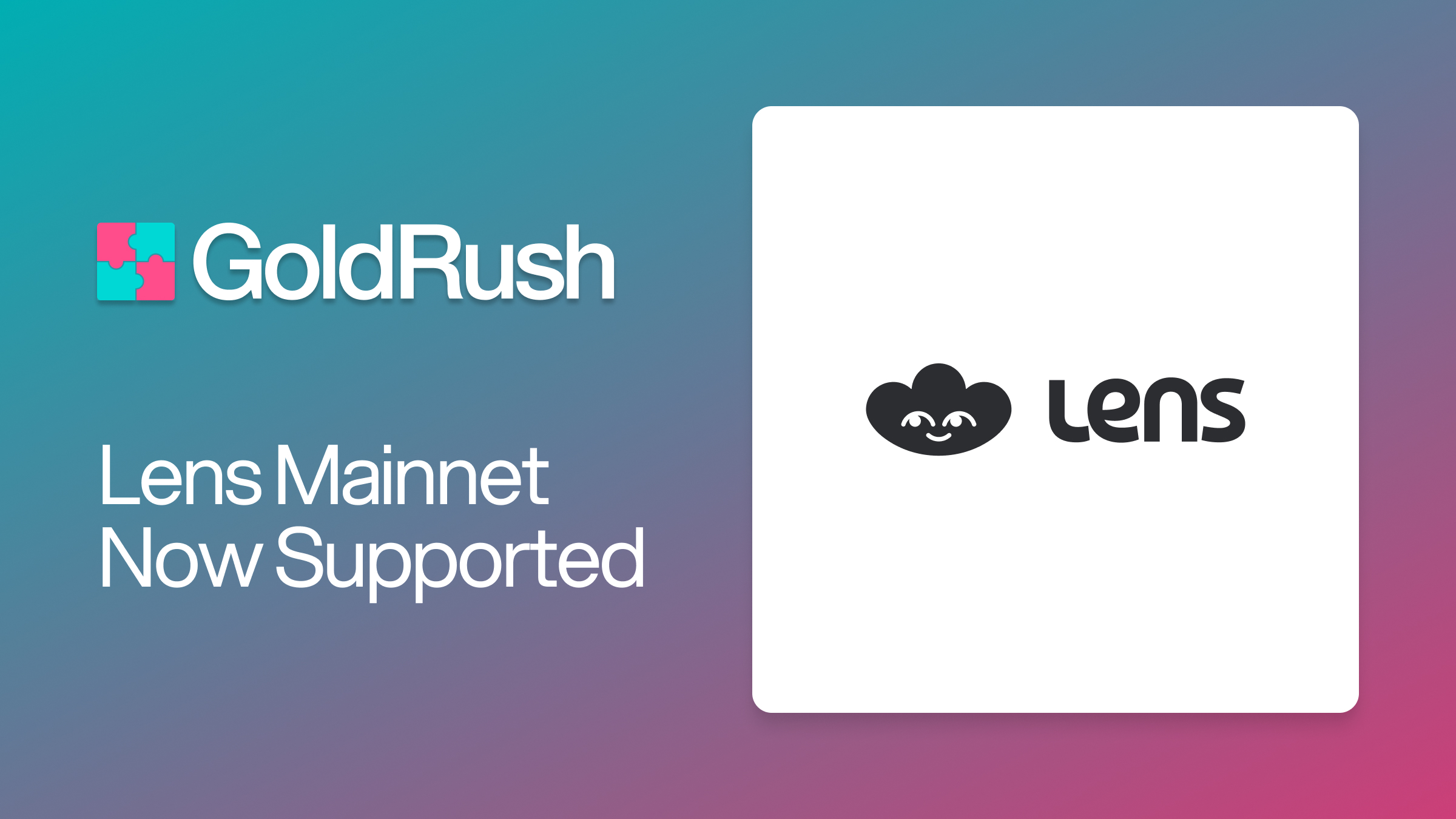 Lens Mainnet Now Supported