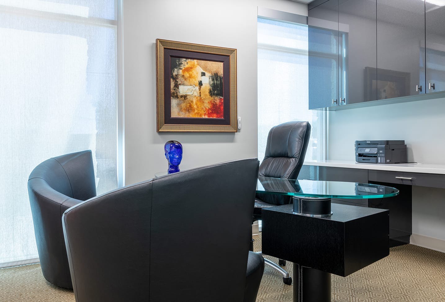 a look inside Dr. Cabret's office