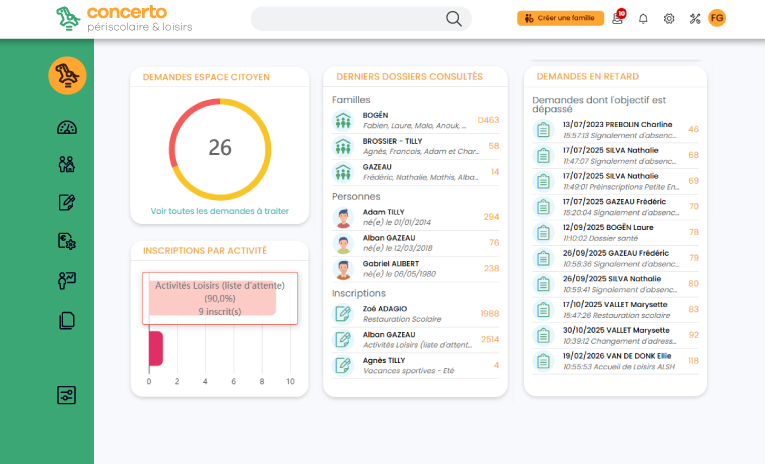 logiciel concerto periscolaire arpege