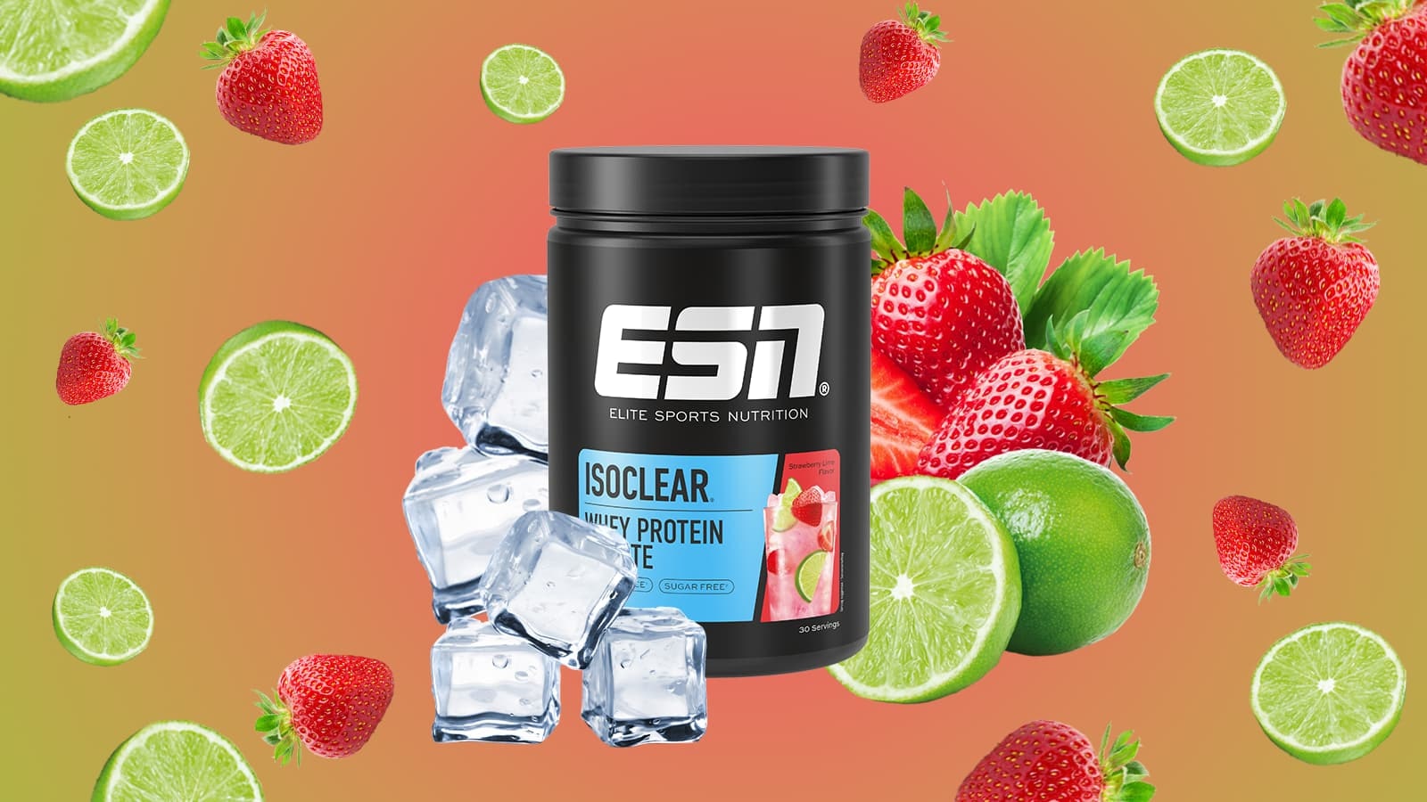 ESN ISOCLEAR Strawberry Lime