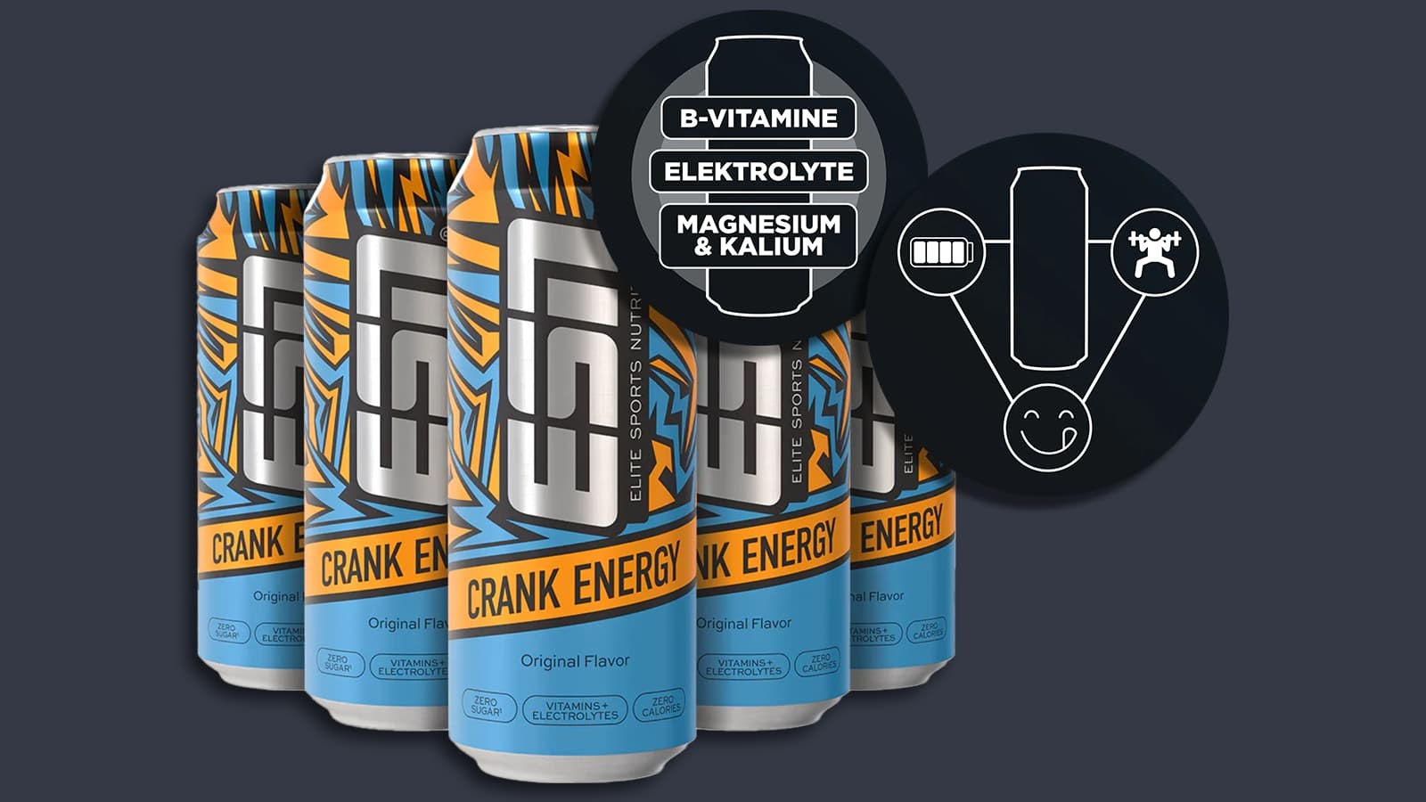 ESN Crank Energy Drink