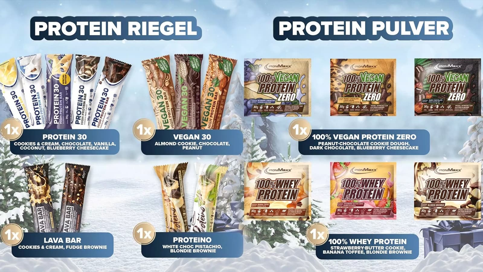 Ironmaxx Protein Adventskalender
