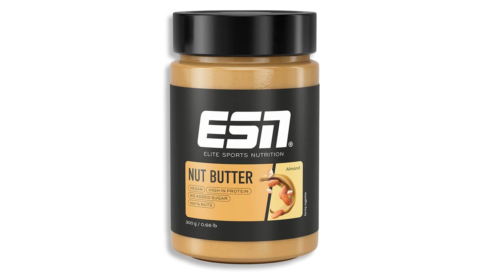 Review der ESN Nut Butter. Bild, welches eine Sorte der ESN Nut Butter darstellt.