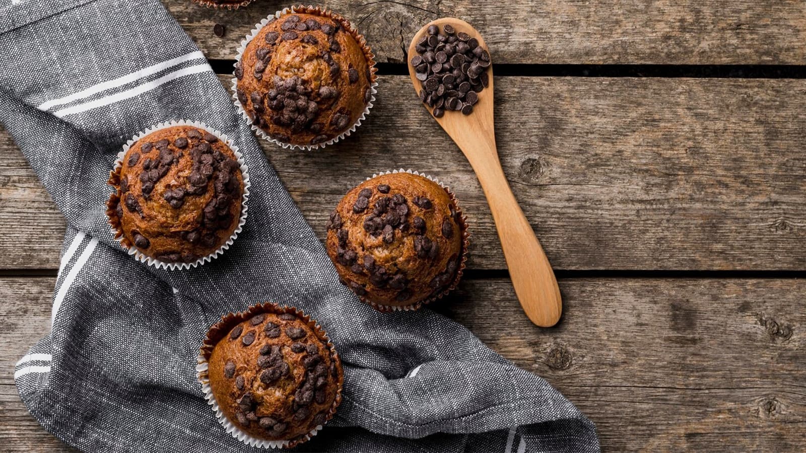Low Carb schokoladen muffins.