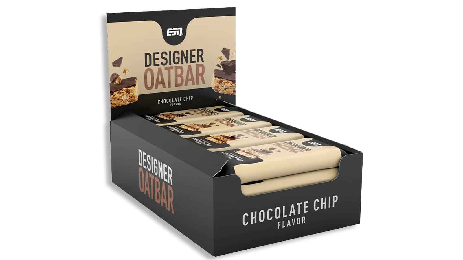 ESN Designer Oatbar Produkt Review. Bild, welches eine Sorte der ESN Designer Oatbar zeigt.