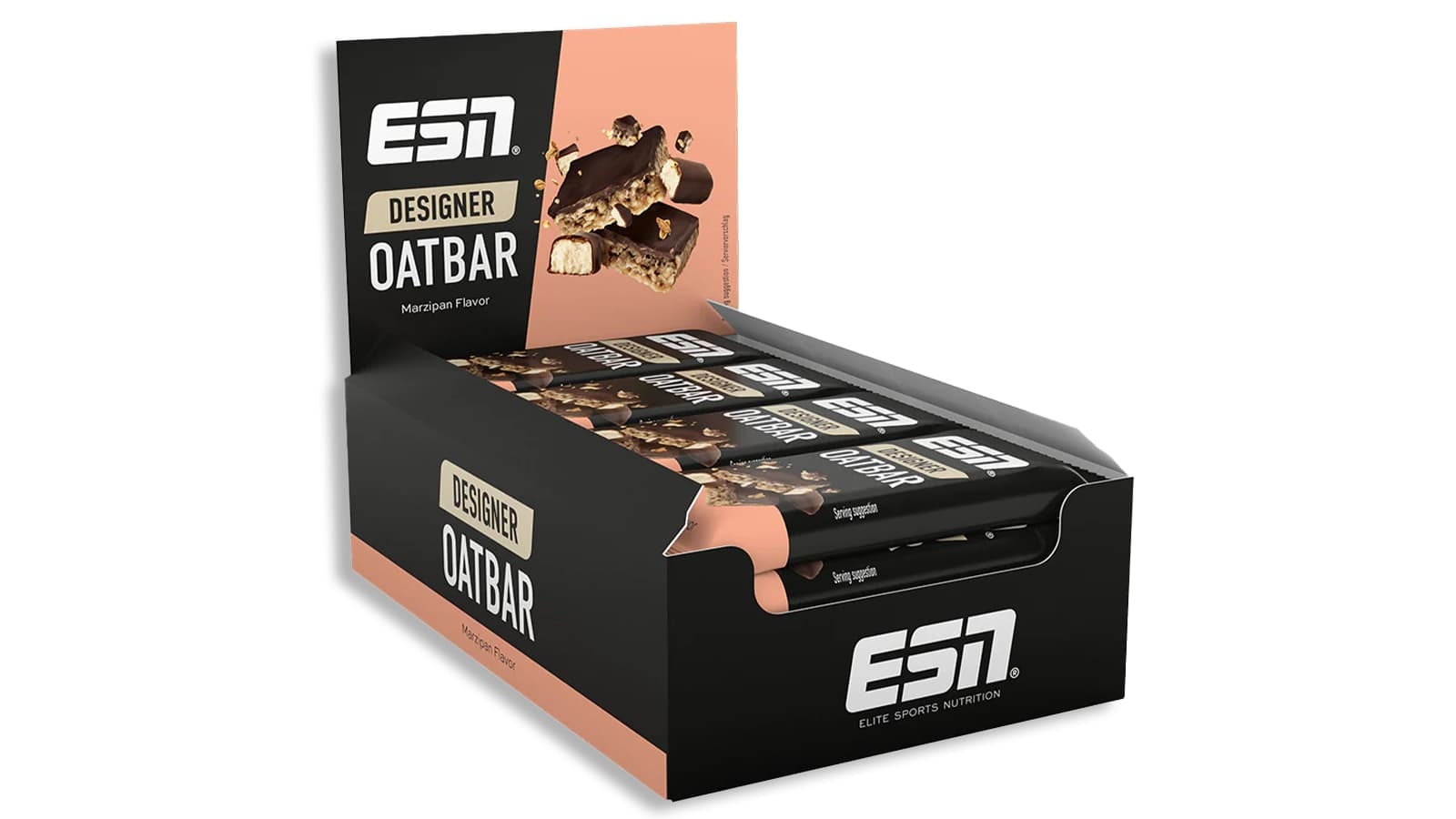 ESN Designer Oatbar Produkt Review. Bild, welches eine Sorte der ESN Designer Oatbar zeigt.