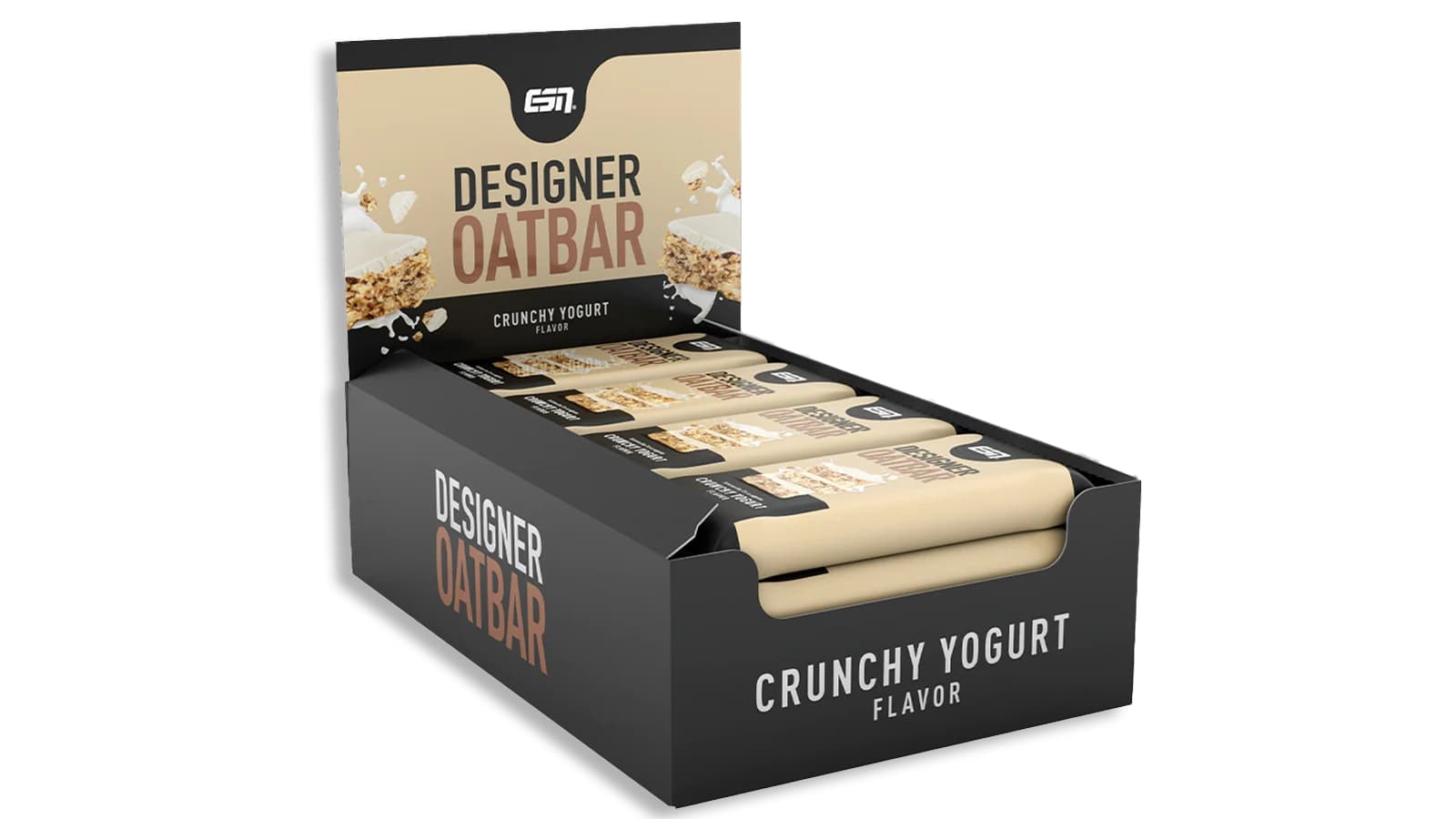 ESN Designer Oatbar Produkt Review. Bild, welches eine Sorte der ESN Designer Oatbar zeigt.