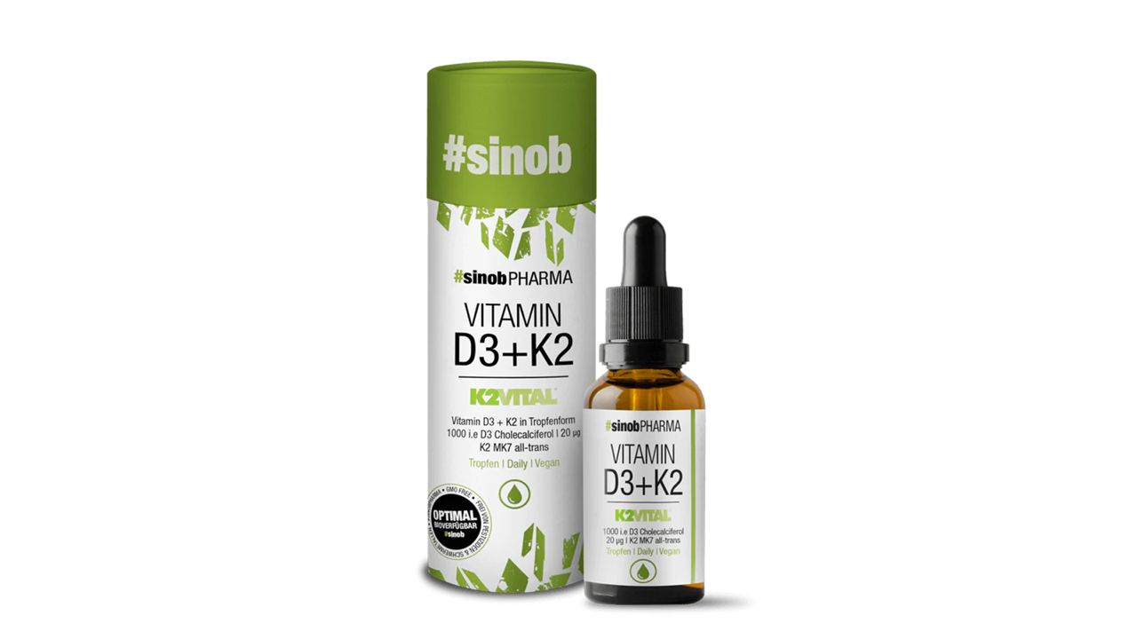 Vitamin D3 + K2 Tropfen (10ml)