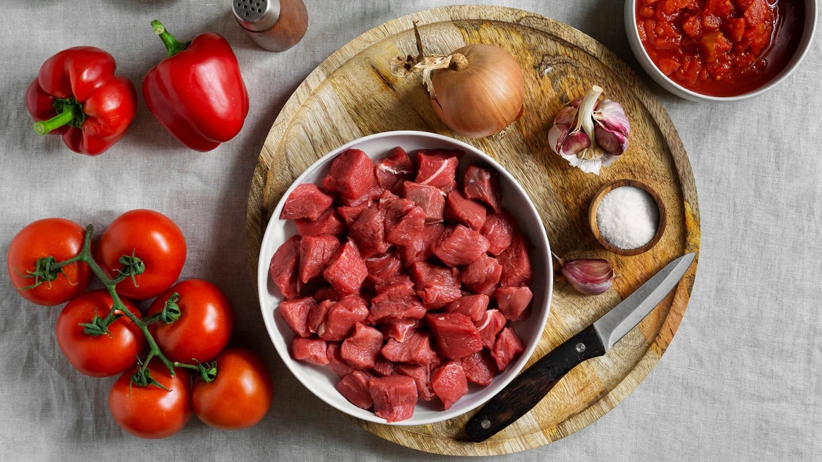 Abnehmen mit der Low Fat Diät. Bild von mehreren Lebensmitteln, die während der Low Fat Diät gegessen werden.