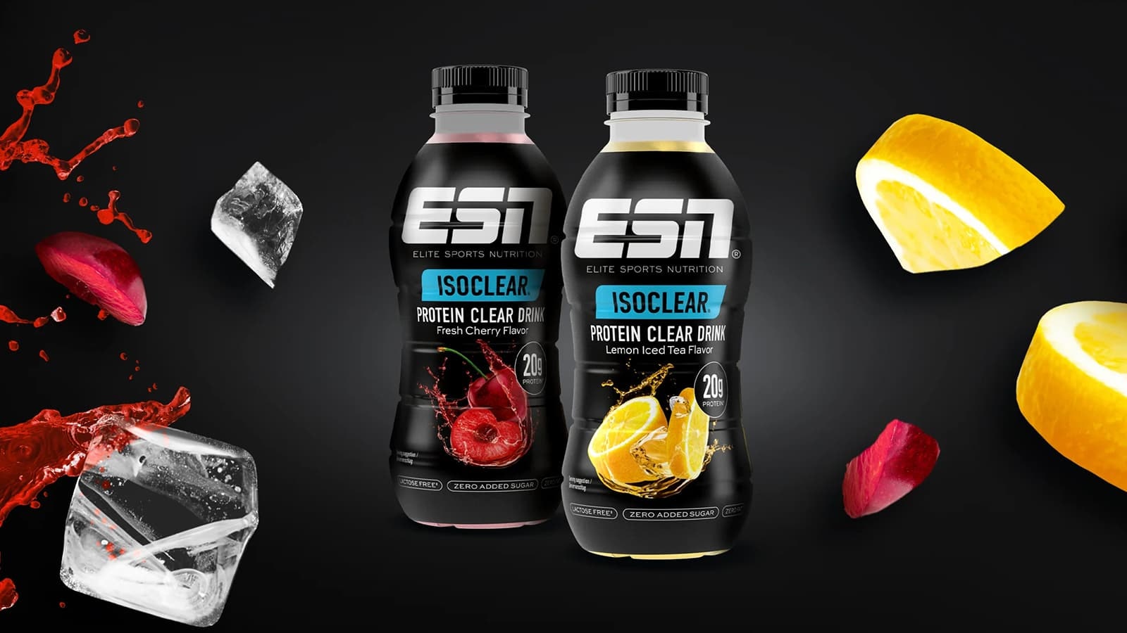 ESN Isoclear Protein Drink im Review. Bild, was den ESN Isoclear Protein Drink in Szene setzt.