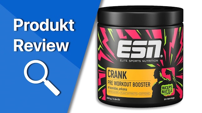 ESN Crank Booster "Biceps Battle" im Review. Titelbild, welches den ESN Crank Booster "Biceps Battle" präsentiert.