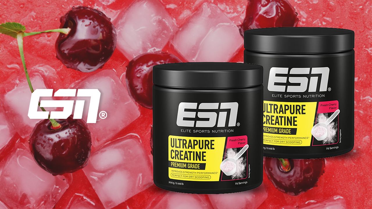 ESN Ultrapure Kreatin "Fresh Cherry" (300g)