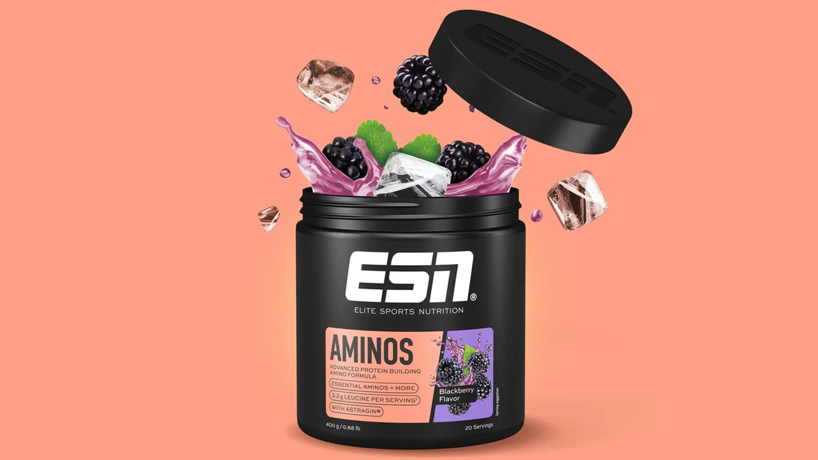 ESN Aminos - Was ist das? Bild, welches eine Sorte der ESN Aminos in Szene setzt.