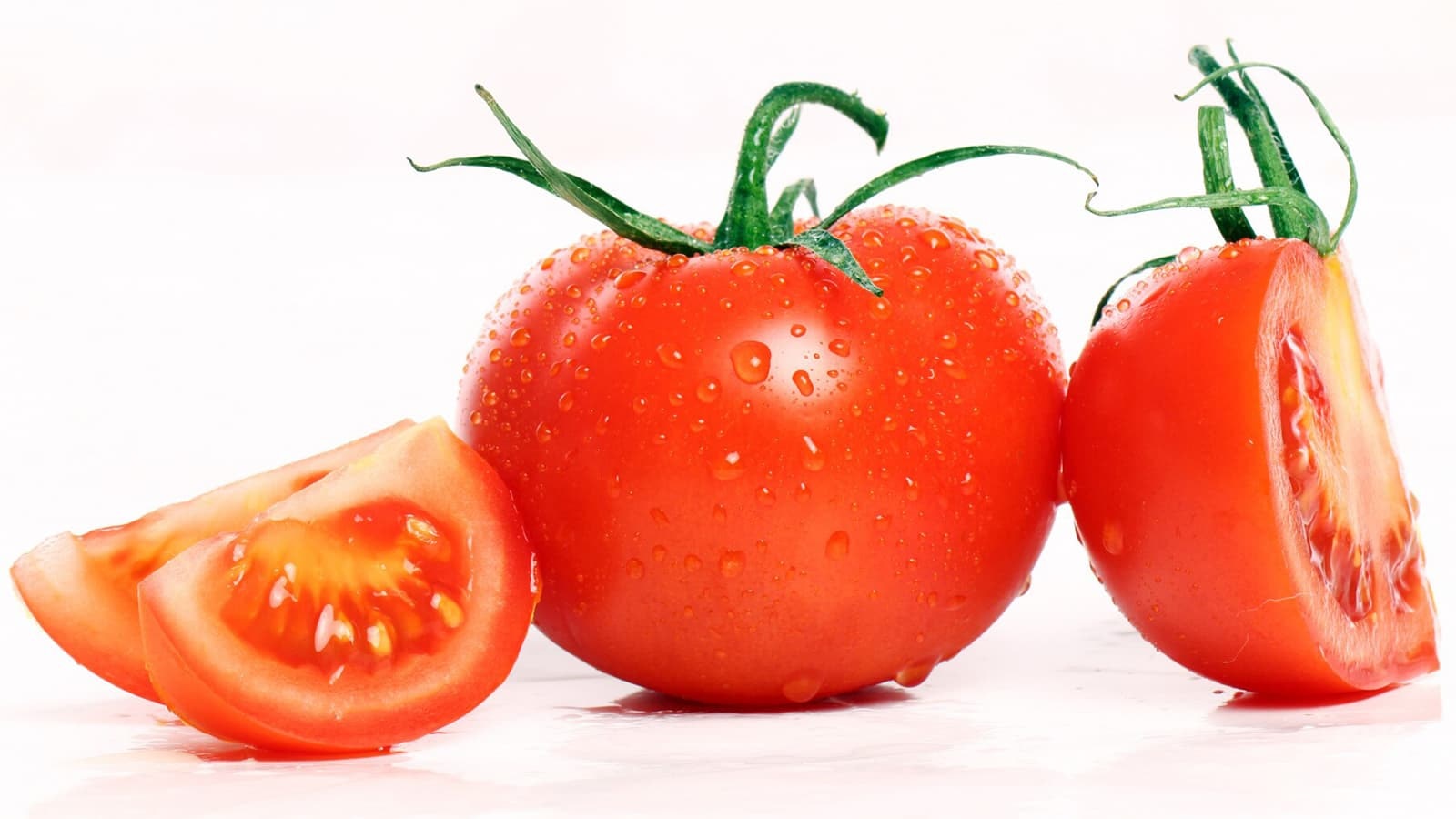 Wie gesund sind Tomaten? Bild von mehreren Tomaten.