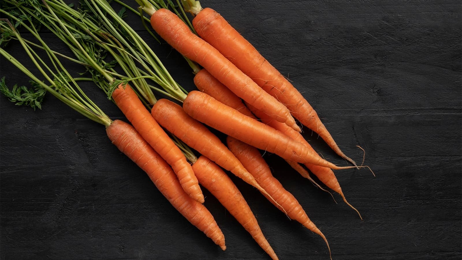 Wie gesund sind Karotten? Bild von mehreren Karotten.