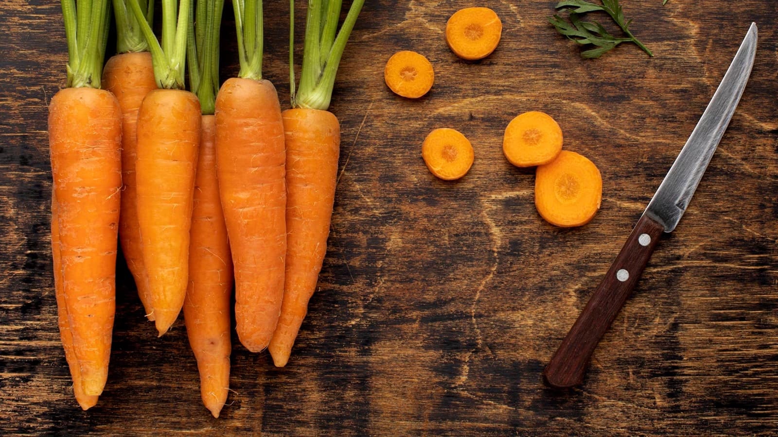 Wie gesund sind Karotten? Bild von mehreren Karotten.
