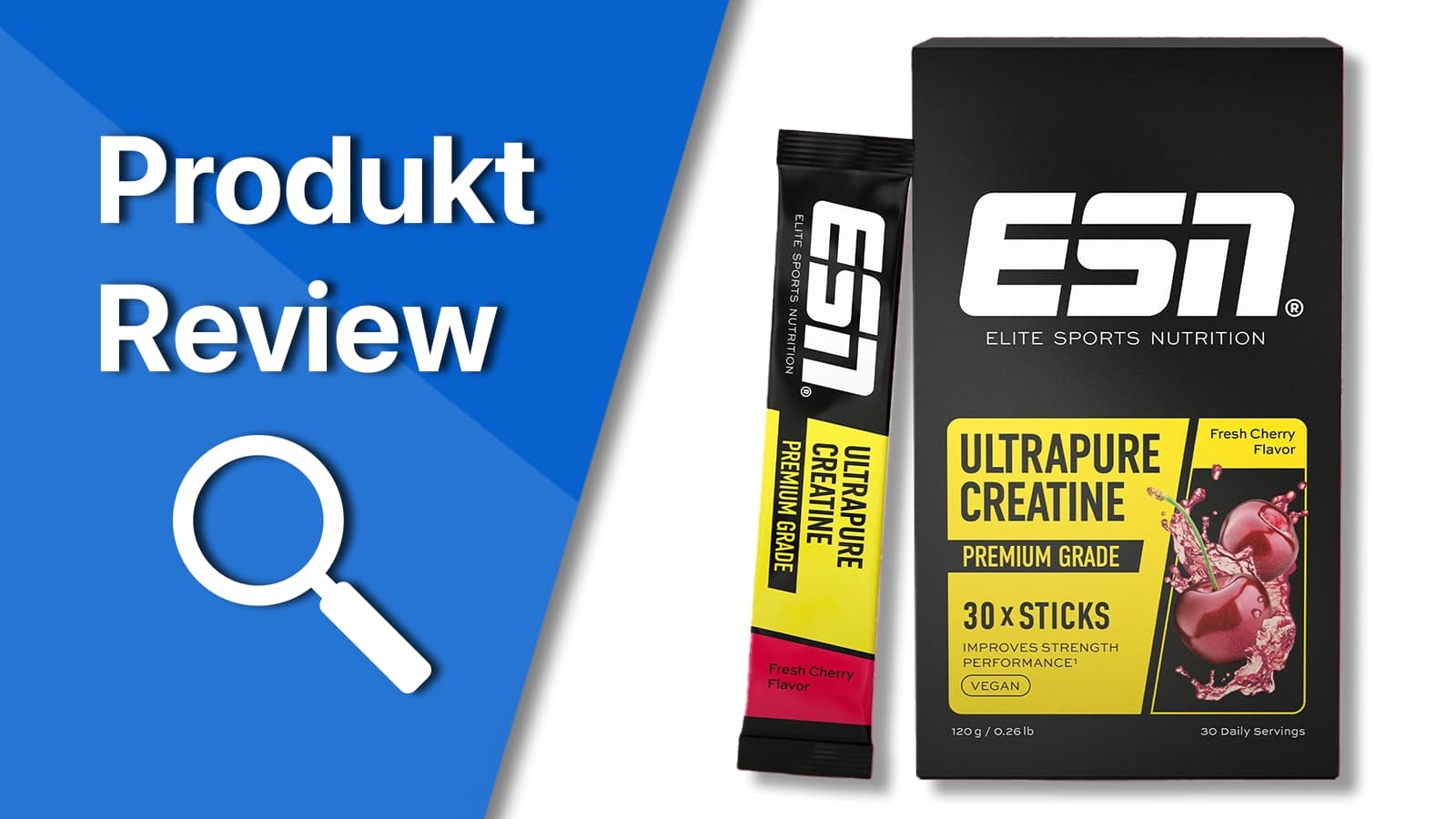 Die ESN Ultrapure Kreatin Pulver Sticks sind eine durchdachte Lösung für alle, die auf der Suche nach einem hochwertigen und unkomplizierten Kreatinprodukt sind.